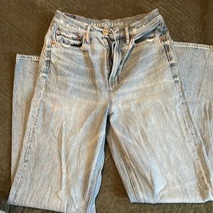 Highest waist baggy straight jean